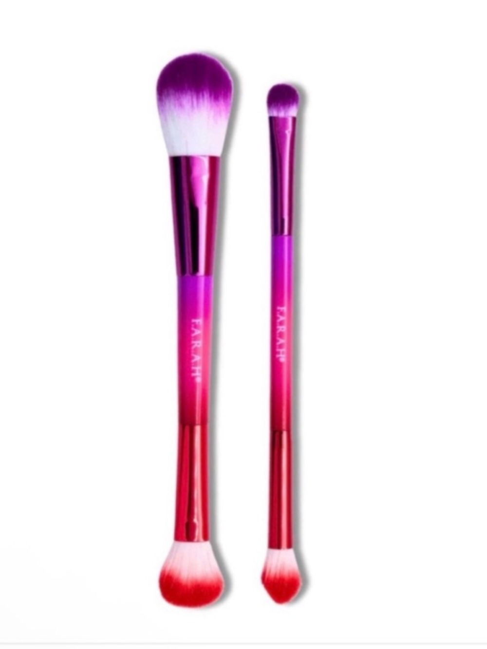 F.A.R.A.H Shade & Blend Brush + Blush & Highlight Brush 2 ct.